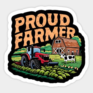 Proud Fermed | Farming love Sticker